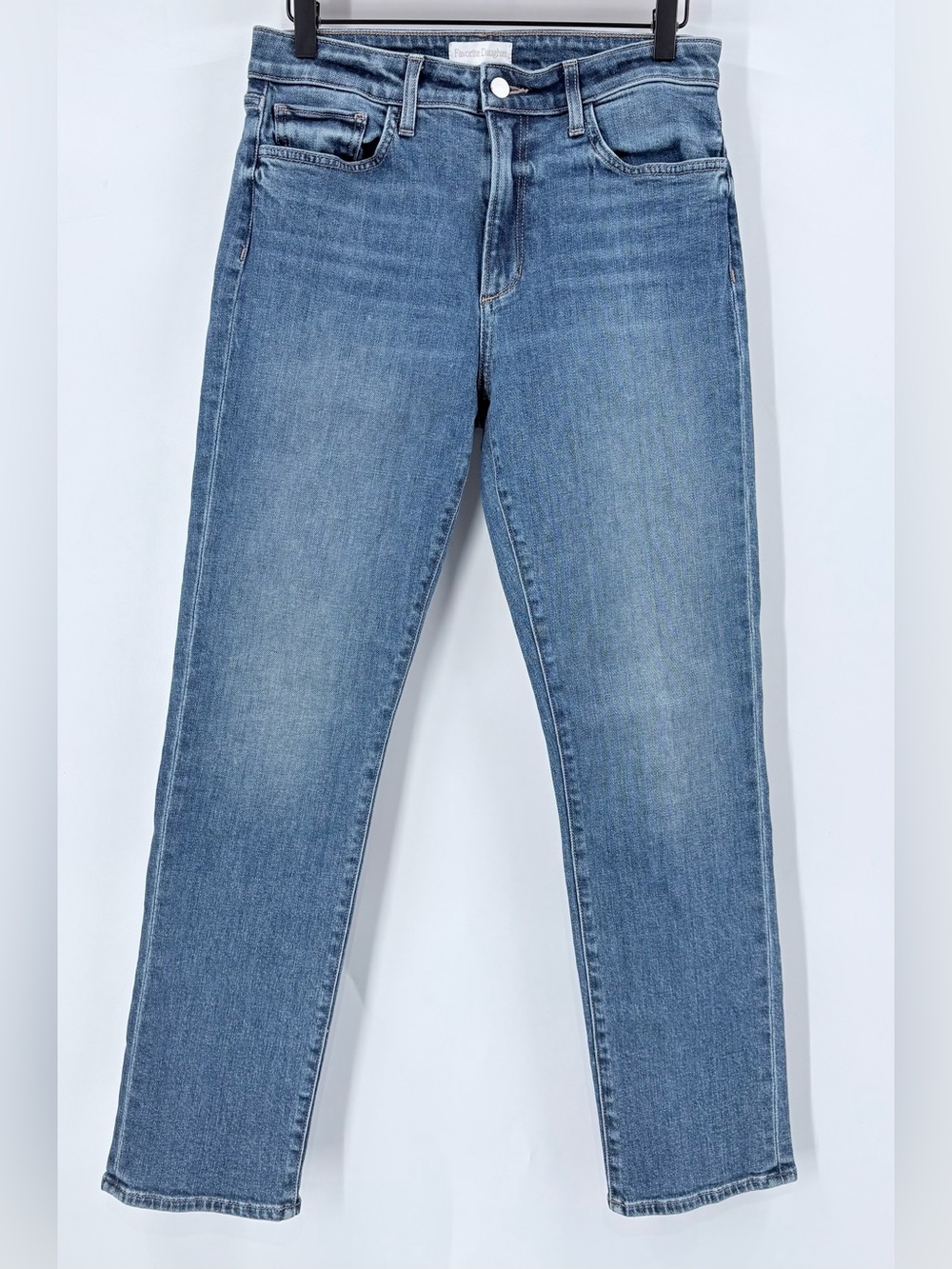 Favorite Daughter The Erin High Rise Slim Straight Jeans